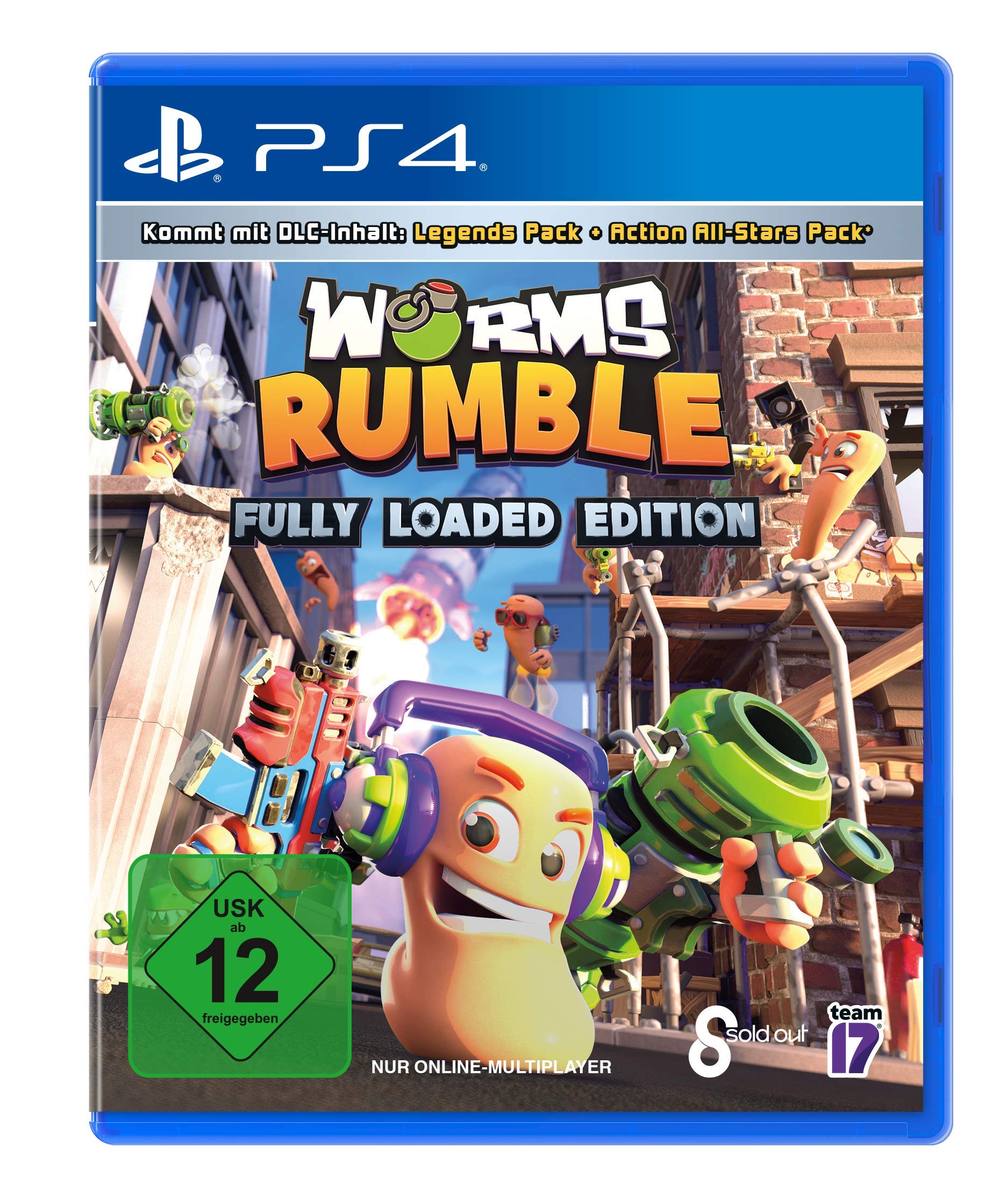 PlayStation 4 Online Multiplayer Game WORMS RUMBLE FULLY LOAD EDITION New Sealed