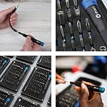 iFixit Mako Driver Kit - 64 Precision Bit Set for Electronics Repair