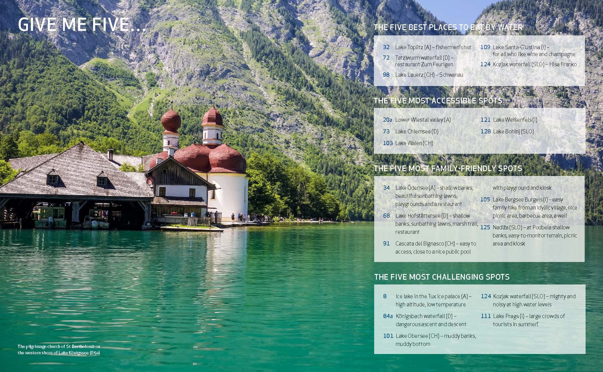 Wild Swimming Alps: 130 Most Beautiful Lakes, Rivers and Waterfalls in Austria, Germany, Switzerland, Italy and Slovenia