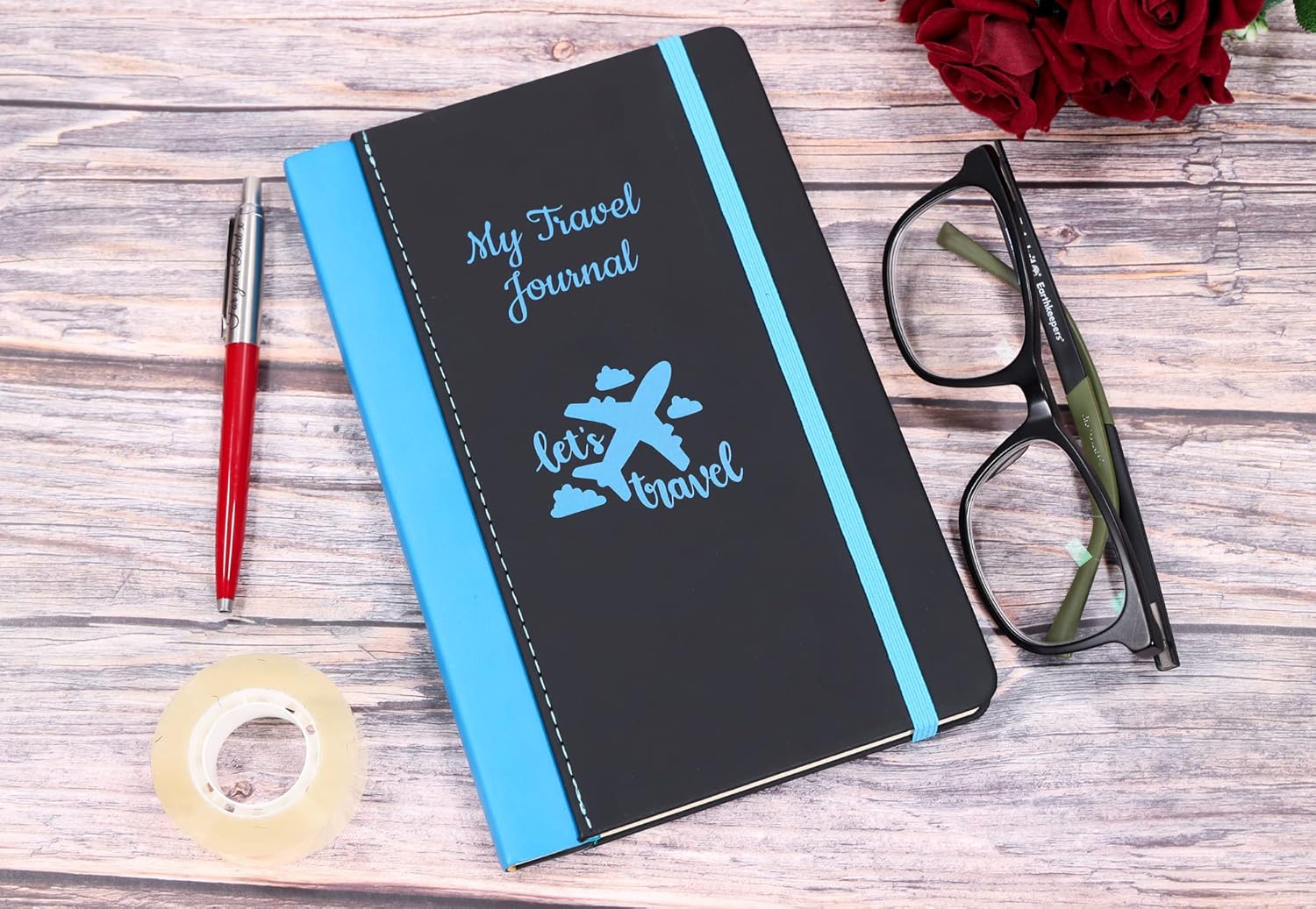 Personalized Custom Premium Hardcover Notebook | Design A Truly Unique Journal | Custom Printed Gift Idea - A5, Blue      Electronics