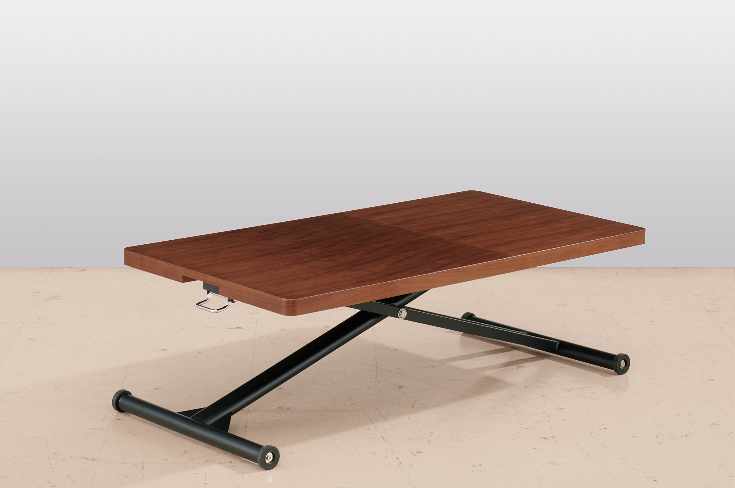 Amazon｜筑波産商 モーゼル 110 リフトテーブル MDF/WAL ウォルナット