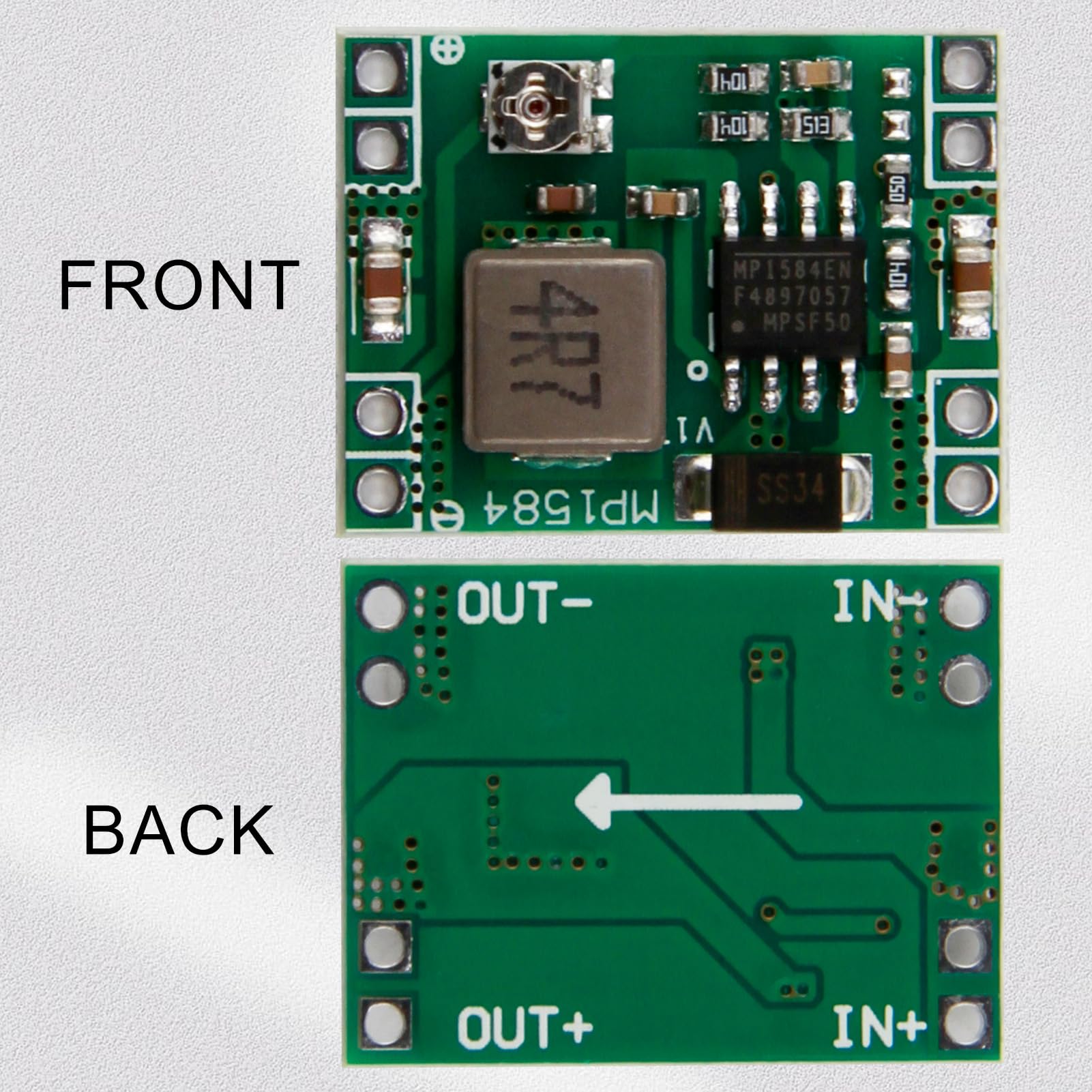 6 Convertisseurs DC-DC Réglables 4.5-28V Vers 0.8-20V - Module Abaisseur Tension Pour Projets Électroniques