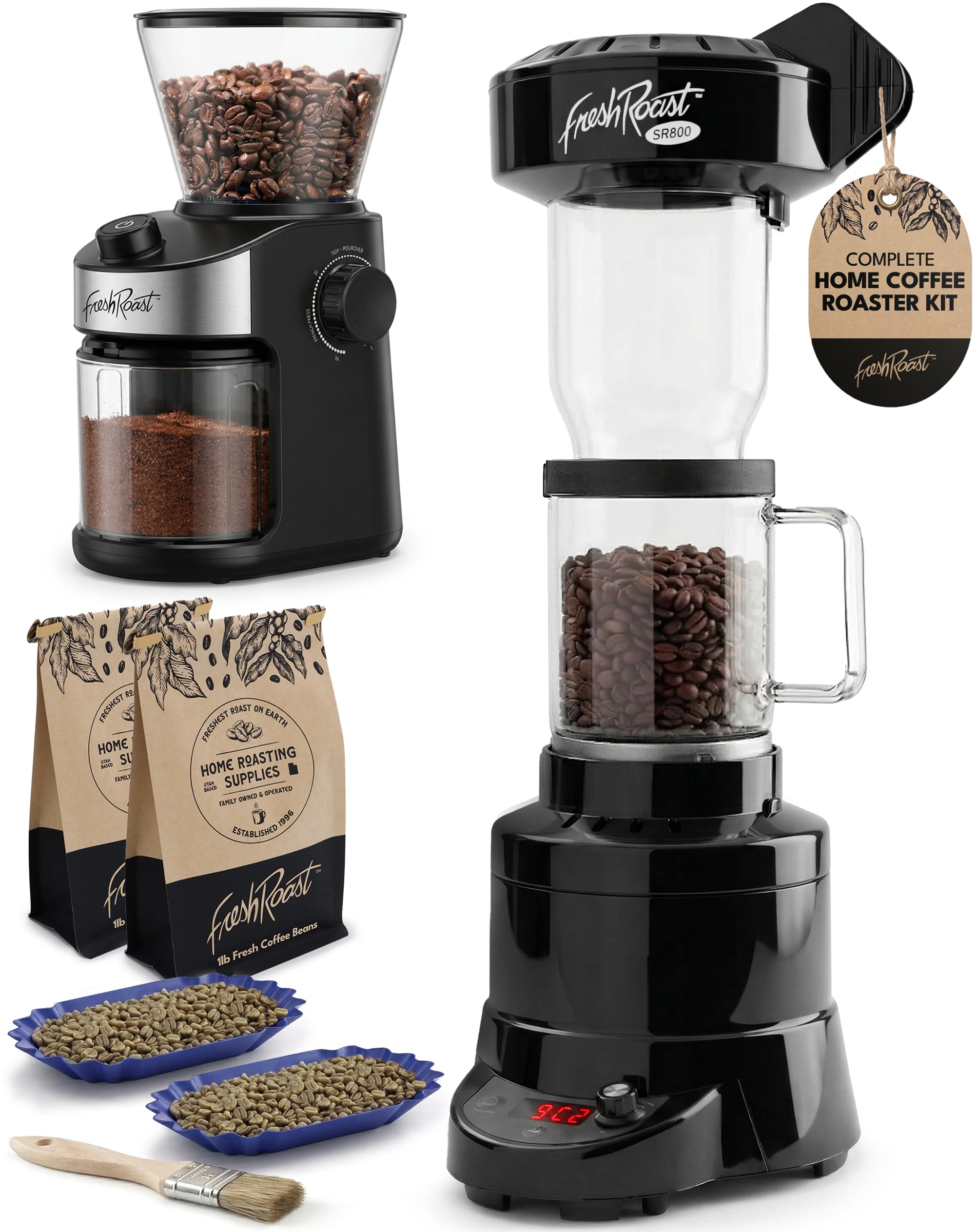 Amazon.com: Fresh Roast Coffee Roaster Bundle SR800, Glass