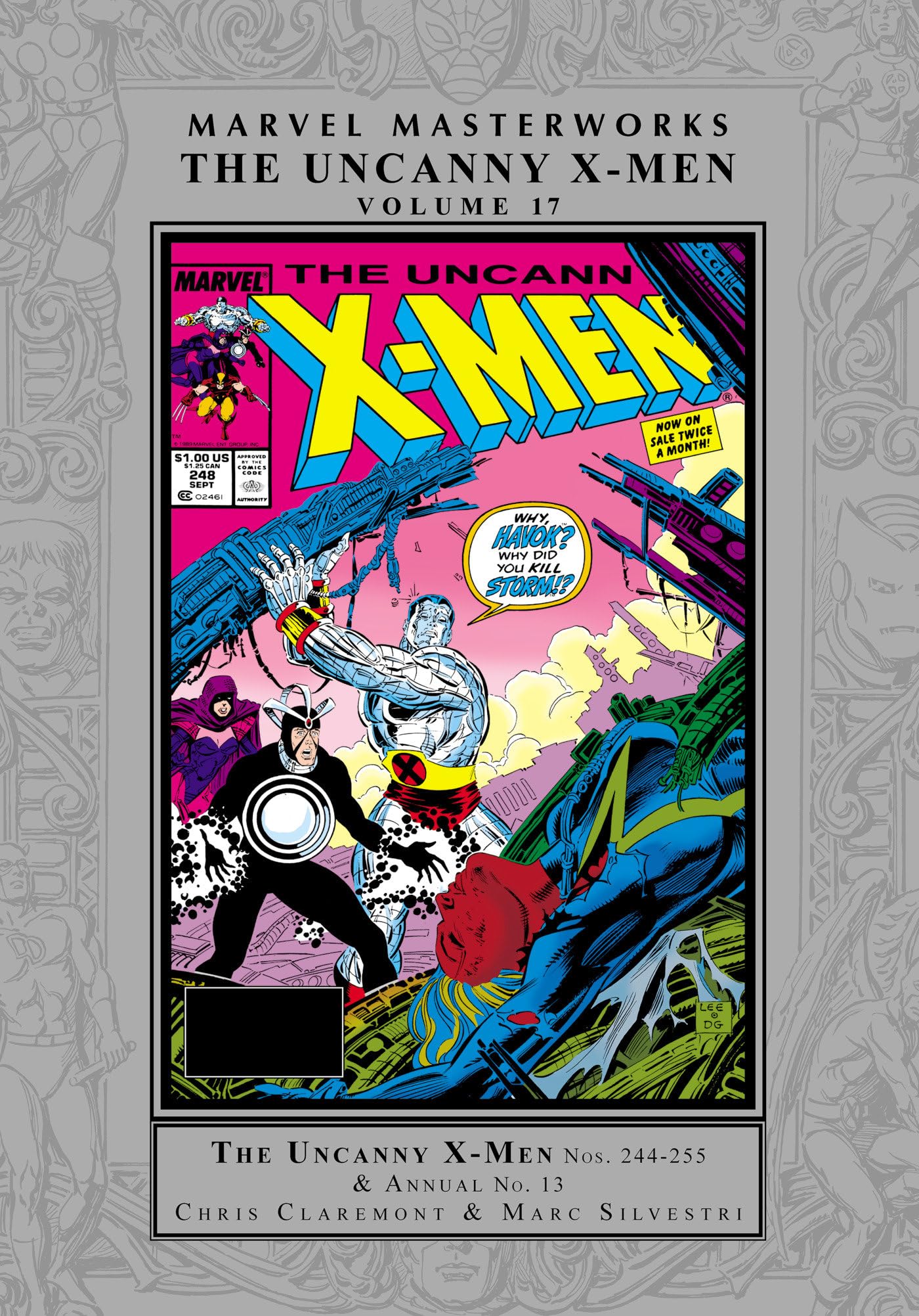 Marvel Masterworks: The Uncanny X-Men Vol. 17 by Chris Claremont (Hardback Book)
