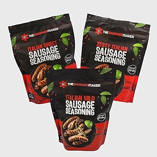 The Sausage Maker Italian Seasonings Bundle - Mild Italian, Sweet Italia...