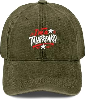 TALARICO I M A TALAFREAKO Funny Hat for Mens Breathable Caps