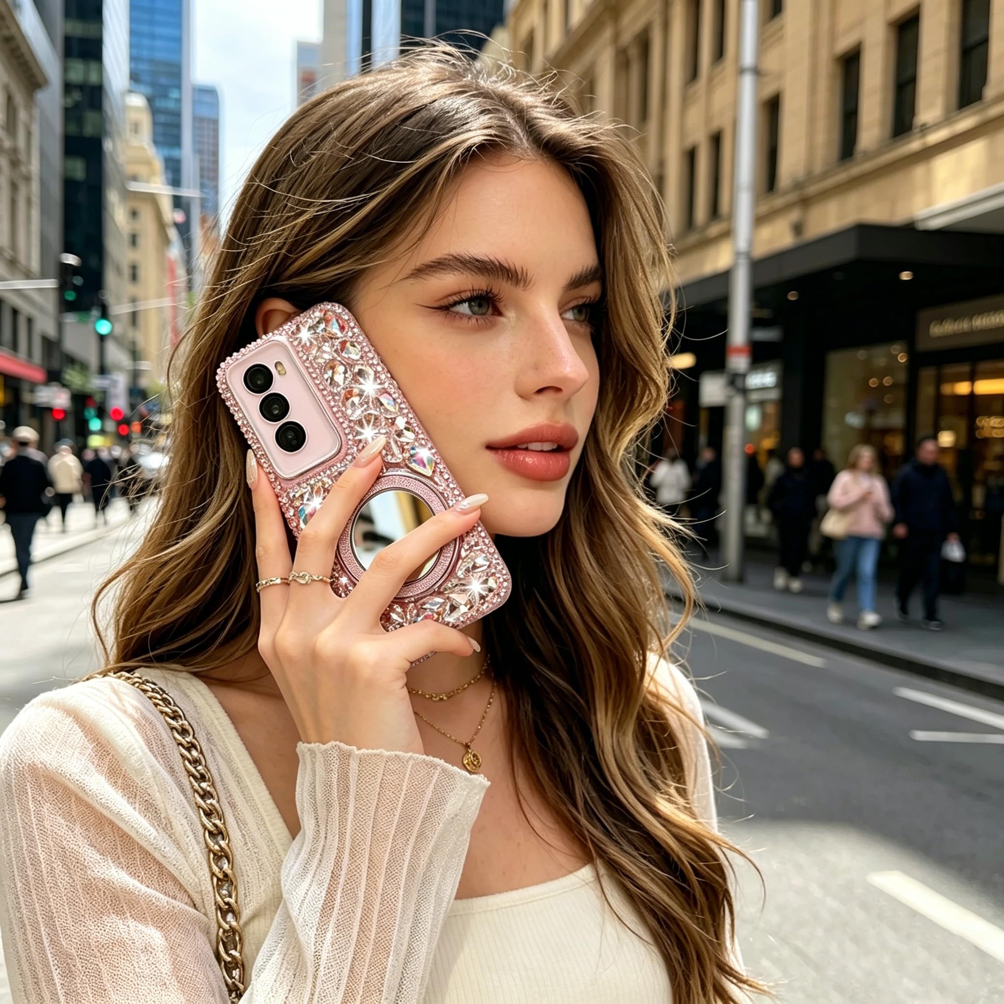 Amazon.com: Lozeguyc for Samsung Galaxy A36 5G Case with Sparkling