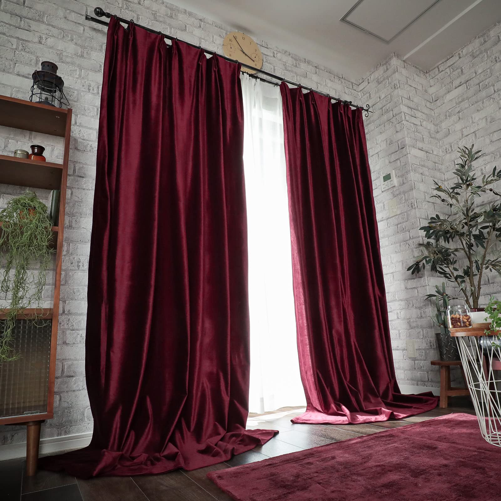 Amazon｜グラムスタイル ベルベットカーテン 【12色×230サイズ