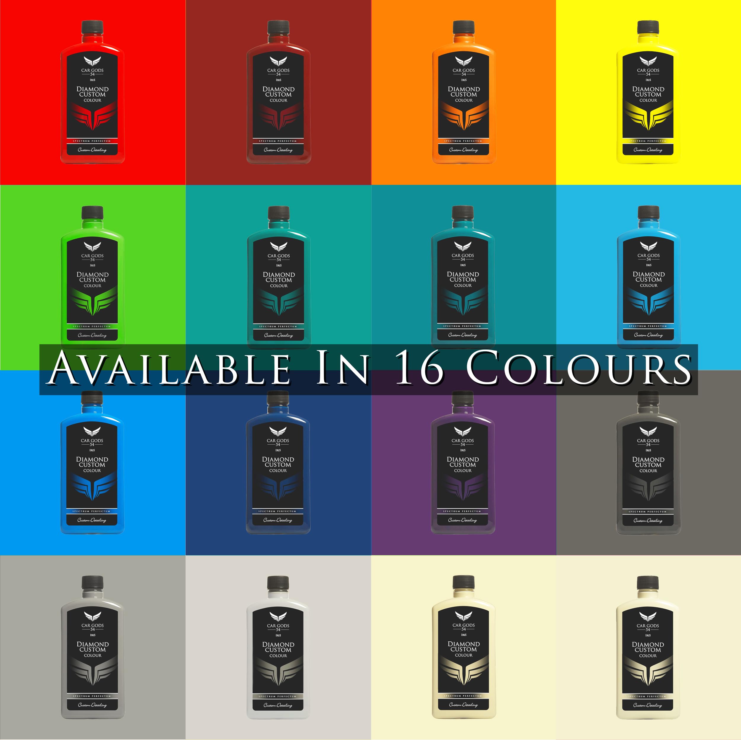Car Gods Iris, Rénovateur peintures noires, 500ml