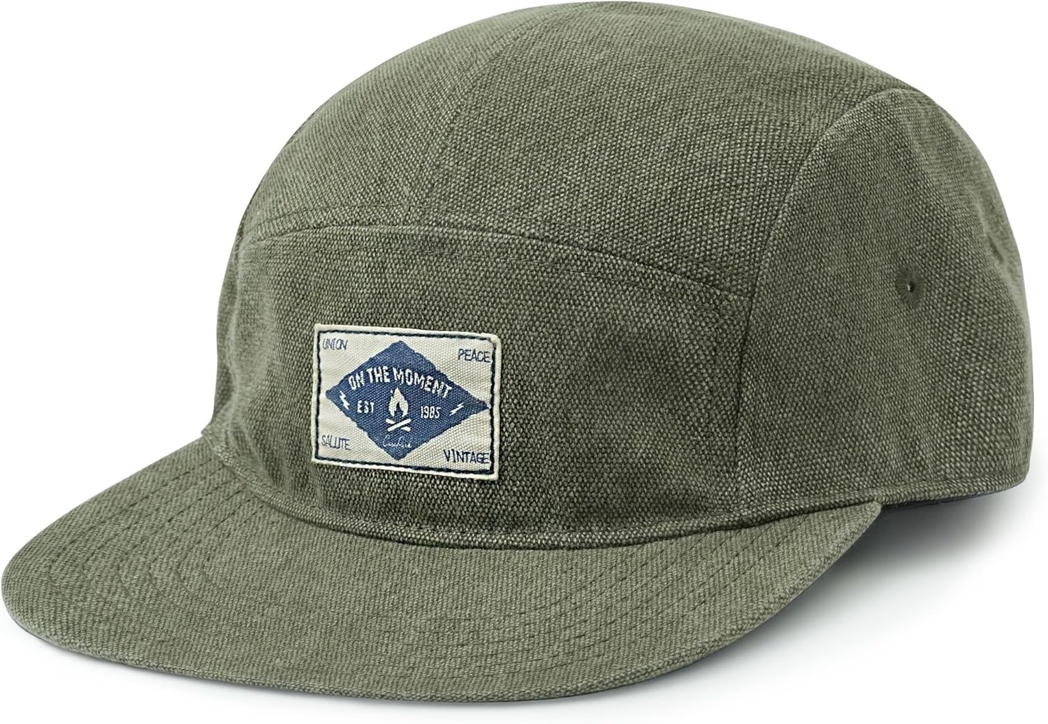 Croogo 5 Panel Hat Flat Brim Baseball Cap Snapback Hats for Men Vintage Trucker Dad Hat Hip Hop Street Style Skateboard Hats - Image 3