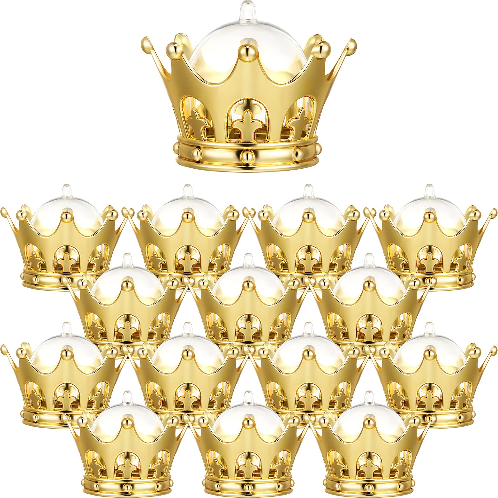 Buy Gold Fillable Crown with Dome Party Favors Decorative Crown Candy