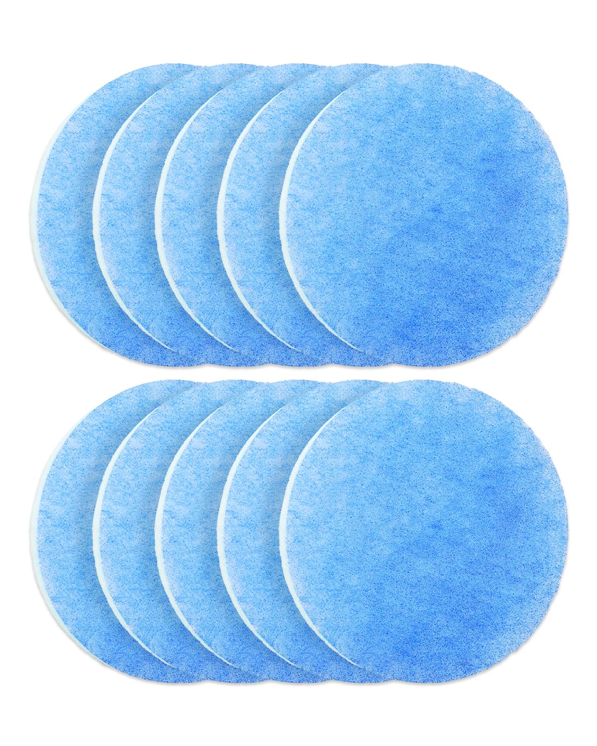 RV AC Air Conditioner Filter 5.25 inch Replacement Round, Upgrade to MERV-8 Air Duct Vent Filter Cleaner Air, 10 Pack