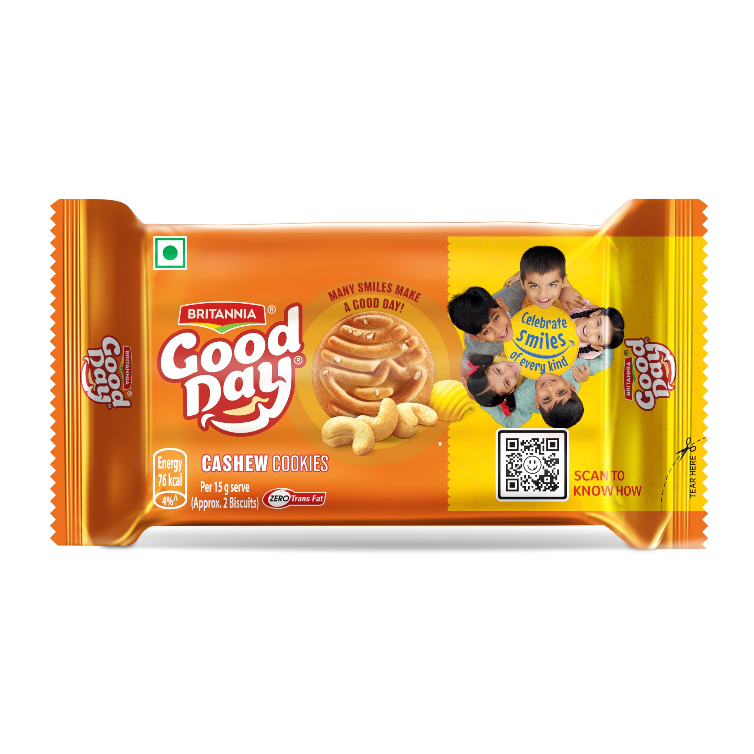 Britannia Good Day Cashew Cookies Pouch, 200 g