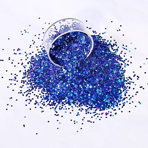 Miniatura 11 de Licool - Brillantina gruesa holográfica, juego de 12, purpurina artesanal para manualidades de resina, purpurina cosmética para uñas, cuerpo, cara