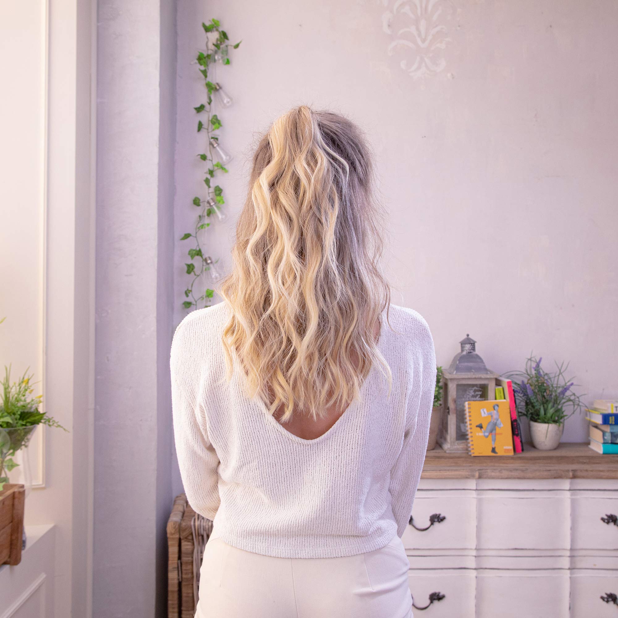 Imetec Bellissima My Pro Miracle Wave GH19 1100 szczotka powietrzna, tworzy miękkie i naturalne fale z ochroną włosów, automatyczna rotacja