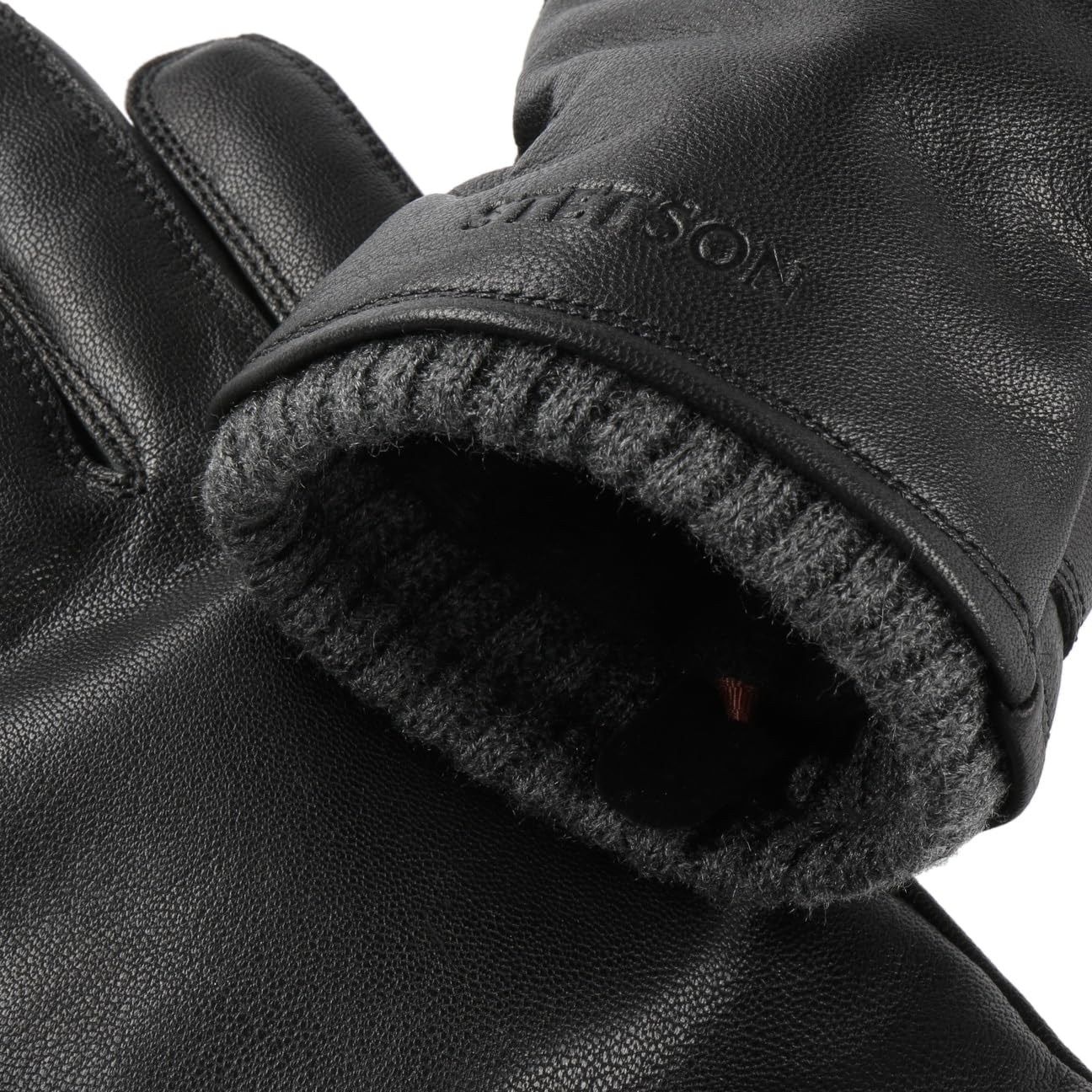 Stetson Greverud Lederhandschuhe Herren Winter Touchscreen