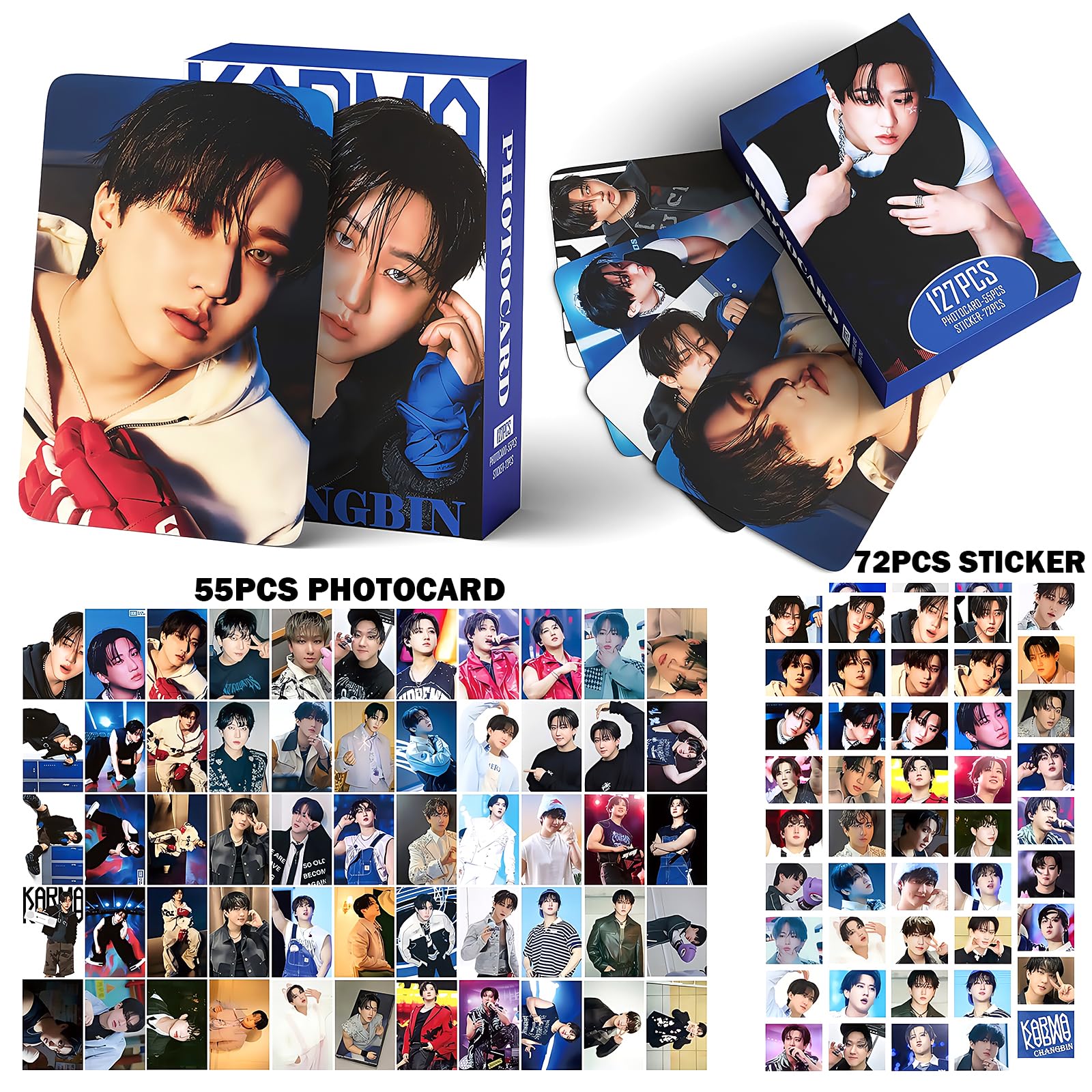 Amazon.com: Stray Kids KARMA Photocards 127PCS KARMA Album Photo