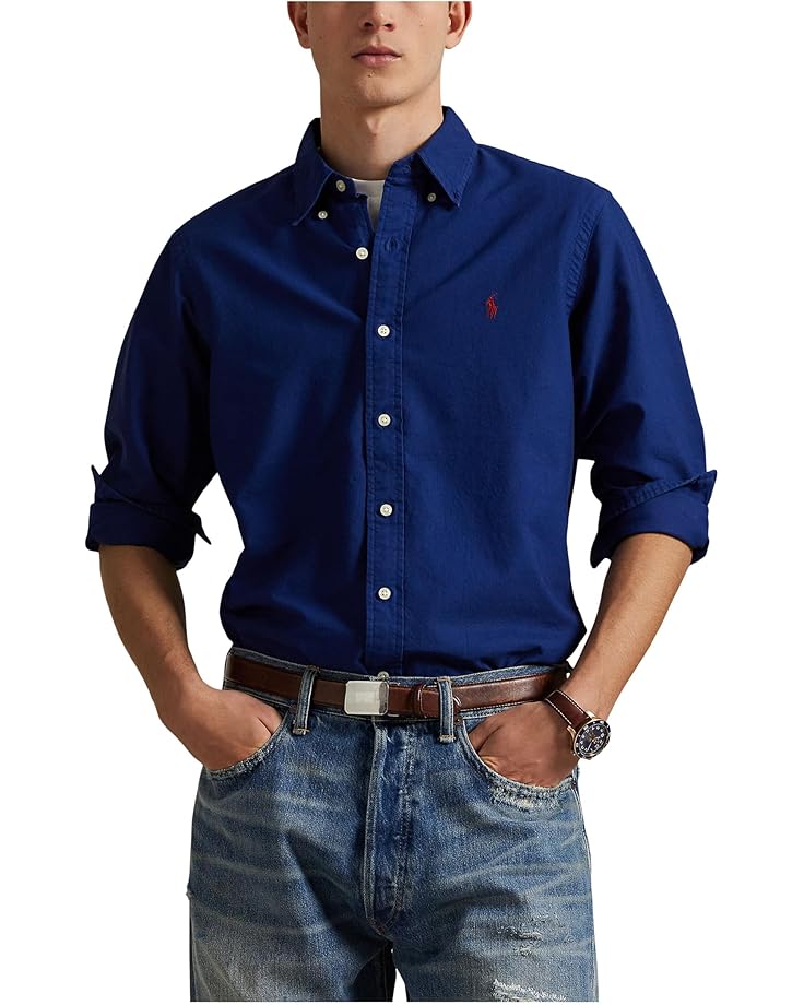 Polo Ralph Lauren Classic Fit Garment-Dyed Oxford Shirt - Main View