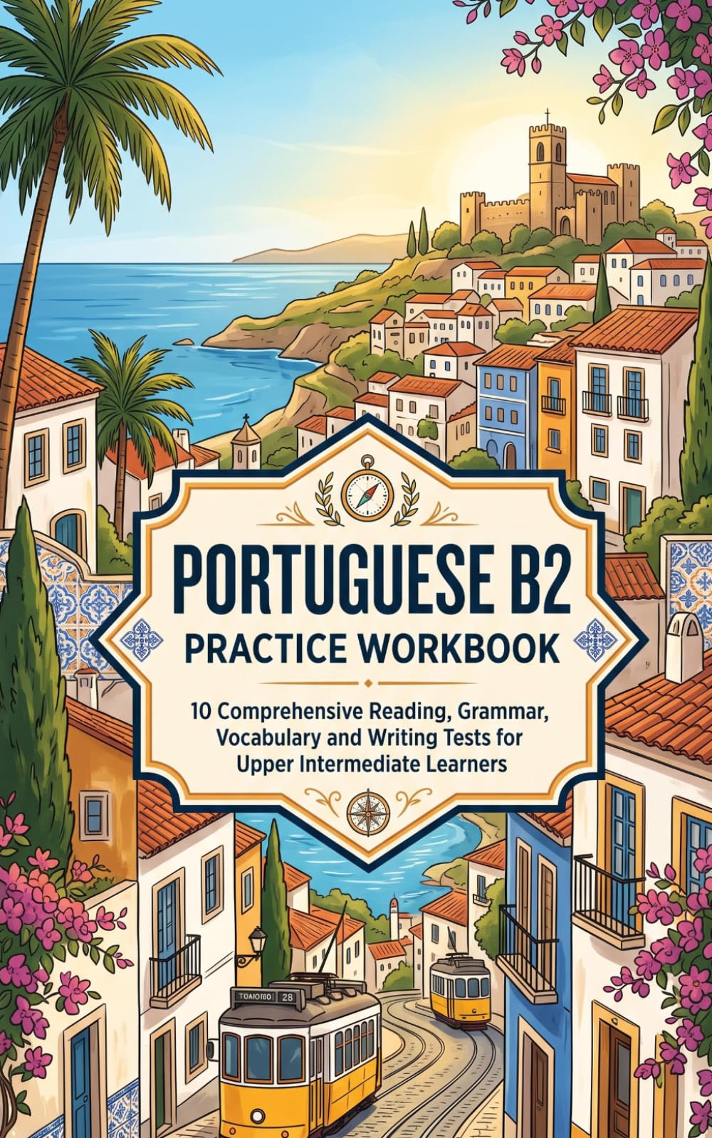 Portuguese B2 Practice Workbook: 10 Comprehensive Reading, Grammar, Vocabulary and Writing Tests for Upper Intermediate Learners