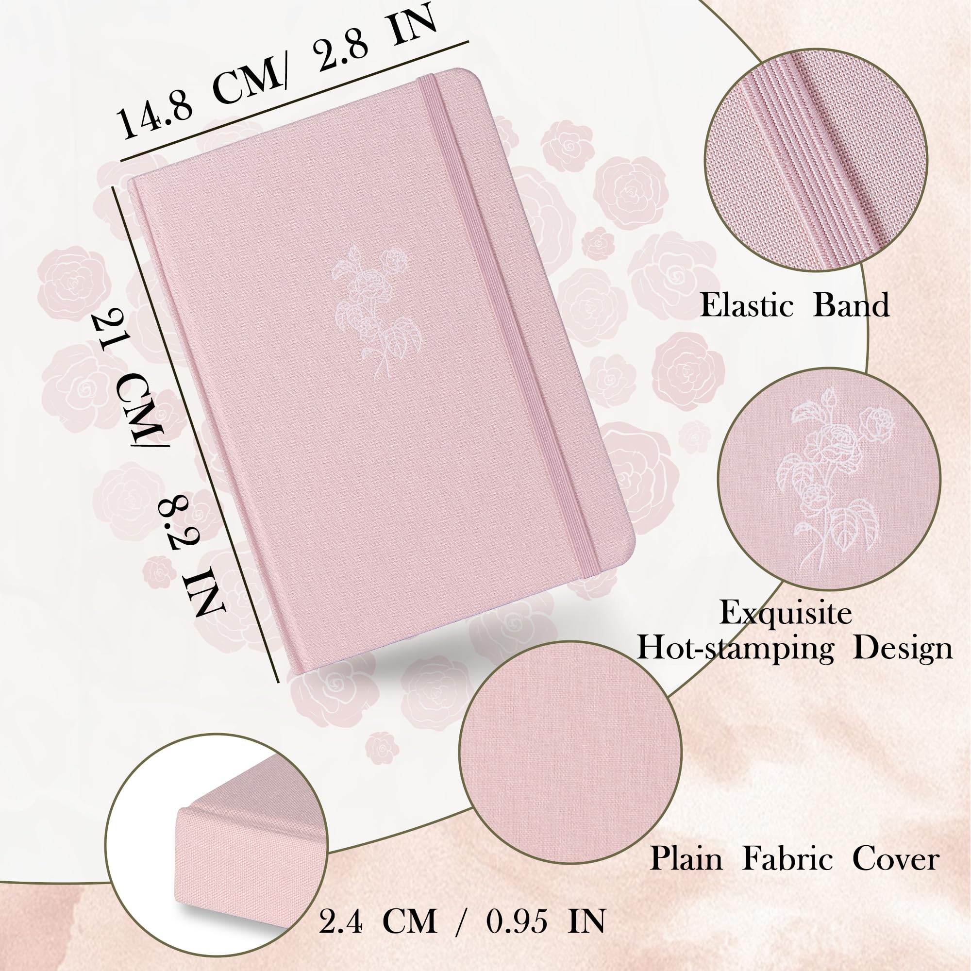 MGGAO Bullet Dotted Journal, No Bleed Thick 160gsm Dotted Journal, A5 Dot Notebook, 15 X 20.8CM - Image 2