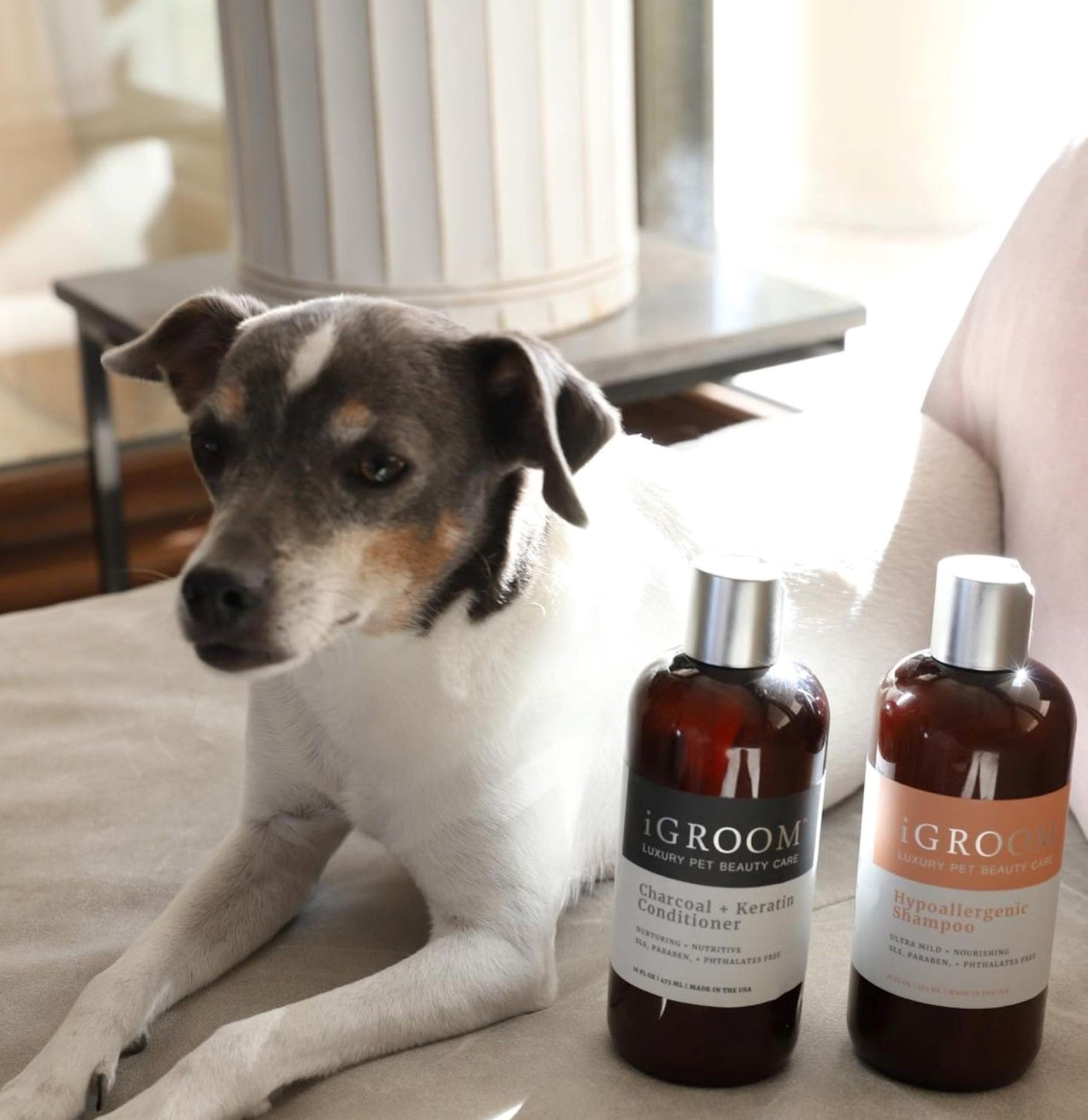 iGroom Ultra-Mild & Nourishing Hypoallergenic Pet Shampoo, 475ml