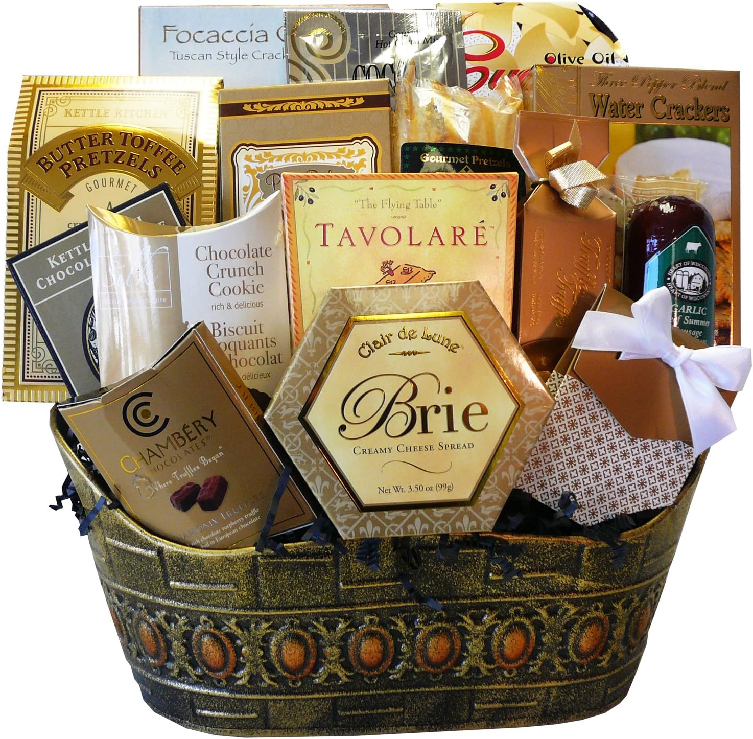 Standing Ovation Gourmet Food Basket (Chocolate Option)