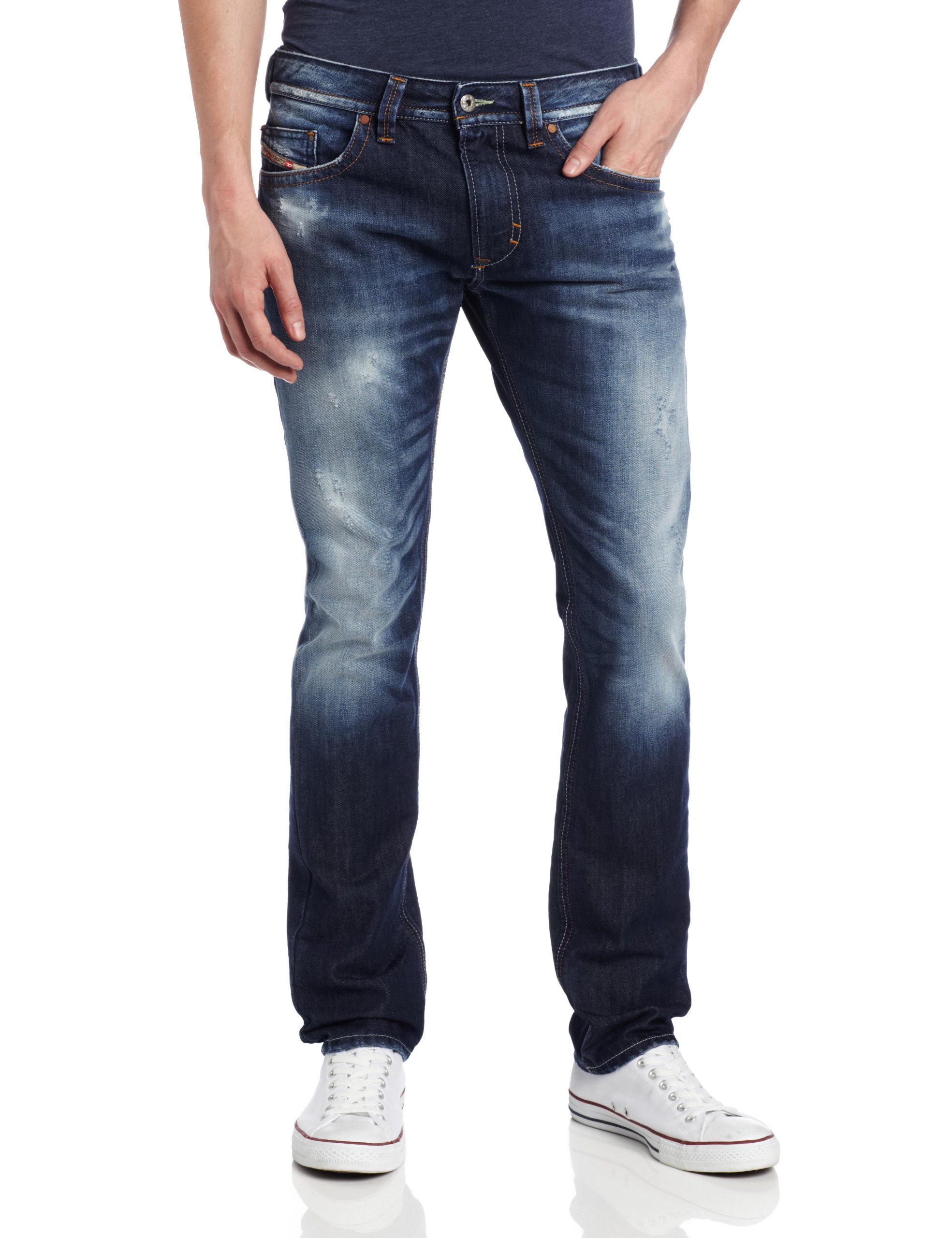 Diesel Men's Thavar Slim Skinny Leg Jean 0810L