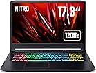 Acer Nitro 5 (AN517-52-7335) 43,9 cm (17,3 Zoll Full-HD IPS 120 Hz matt) Gaming Laptop (Intel Core i7-10750H, 16 GB RAM, 512 GB PCIe SSD, NVIDIA GeForce RTX 2060, Win 10 Home) schwarz/rot