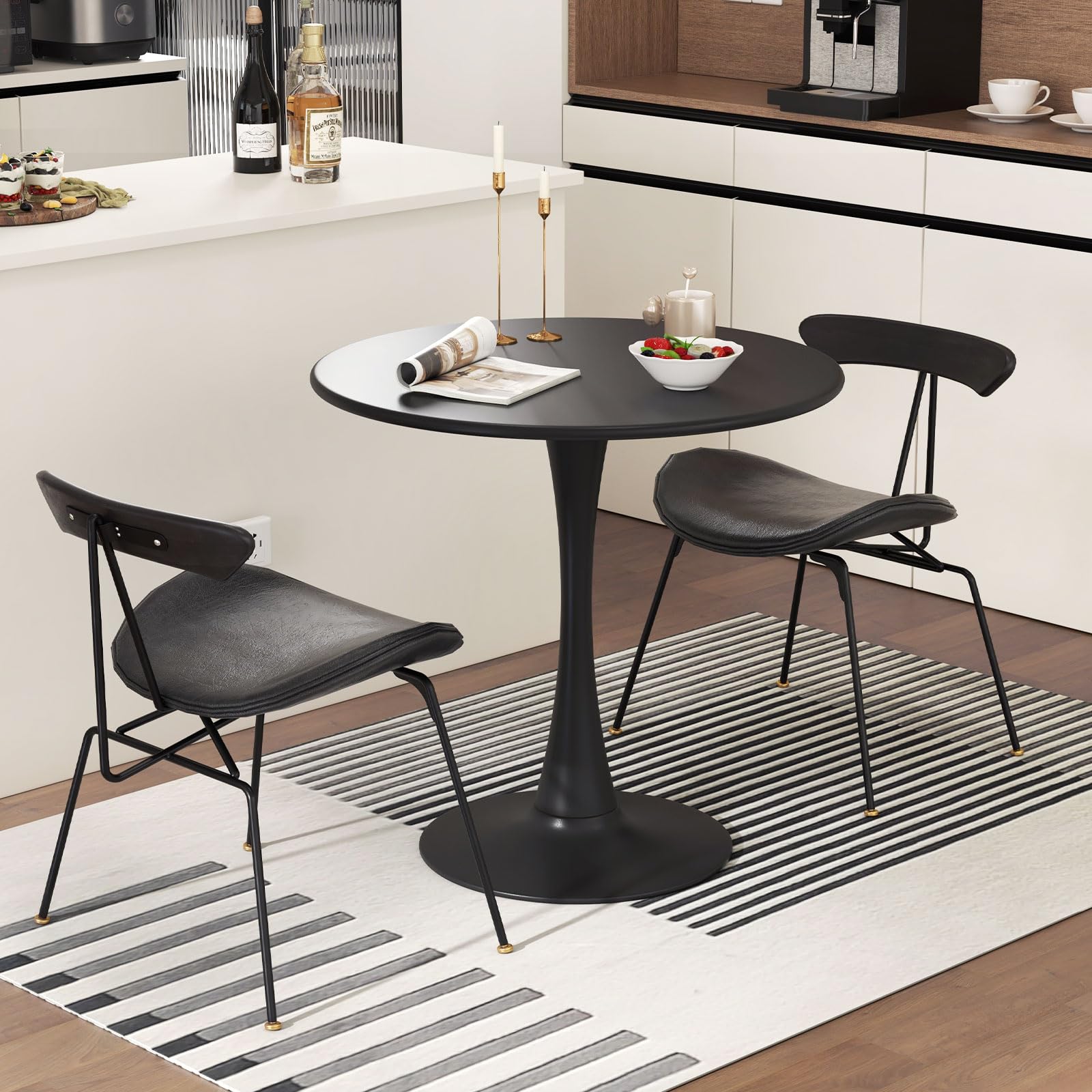 Set Tavolo Rotondo Tavoli E Sedie Sala Da Pranzo Set Con Tavolo