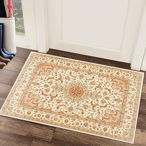 Miniatura 9 de COMSLE Alfombra Runner Bohemia, 2' x 7' Alfombras Lavables para Pasillo de Lana Sintética Pequeña Alfombra de Área de Cocina Alfombra Decorativa