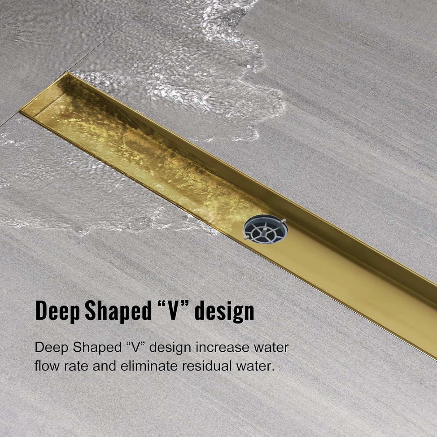 Zuhanylefolyó felülnézet