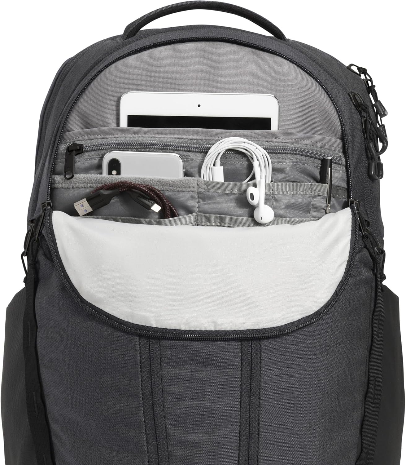 THE NORTH FACE Surge Commuter Laptop Backpack | Daypack With Water Repellent Finish, 16" Laptop Sleeve, Reflective Details - Image 6