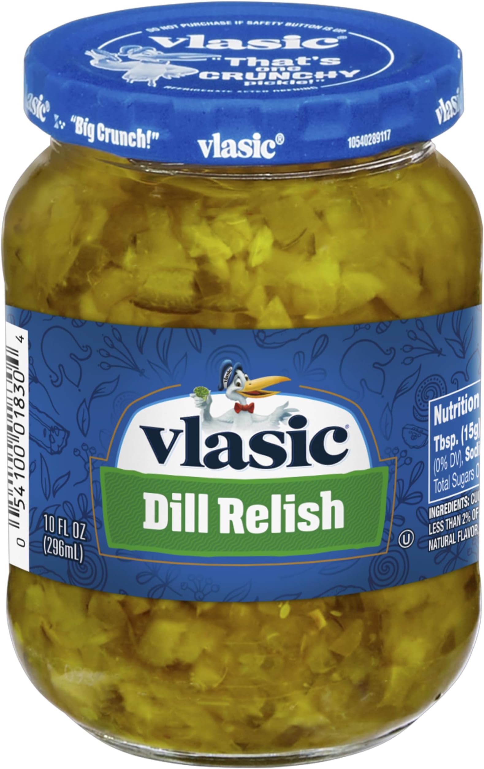 Dill Relish, Keto Friendly, 10 FL OZ