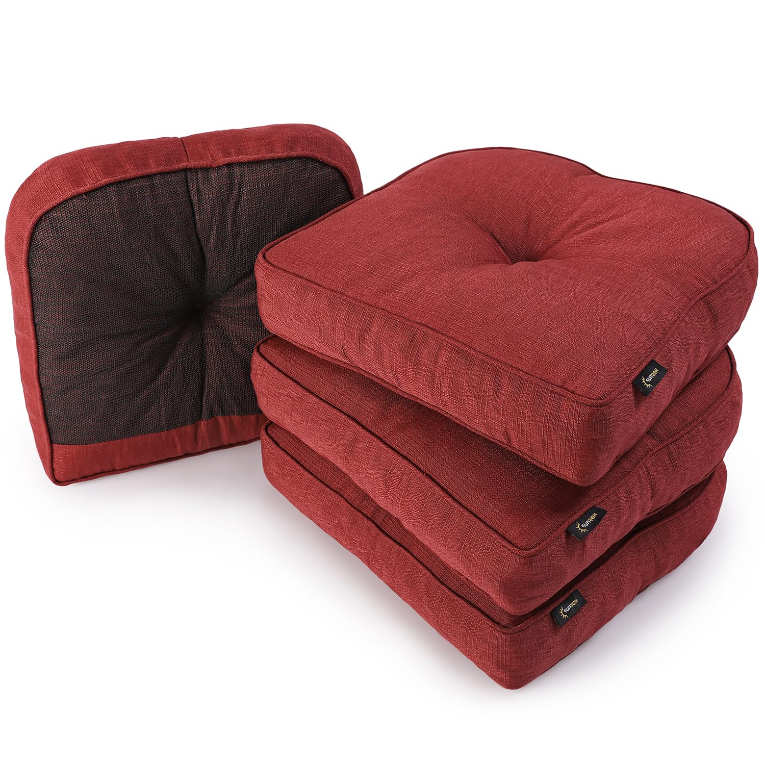 SUNROX Memory Foam Chair Cushions for Kitchen Dining Office