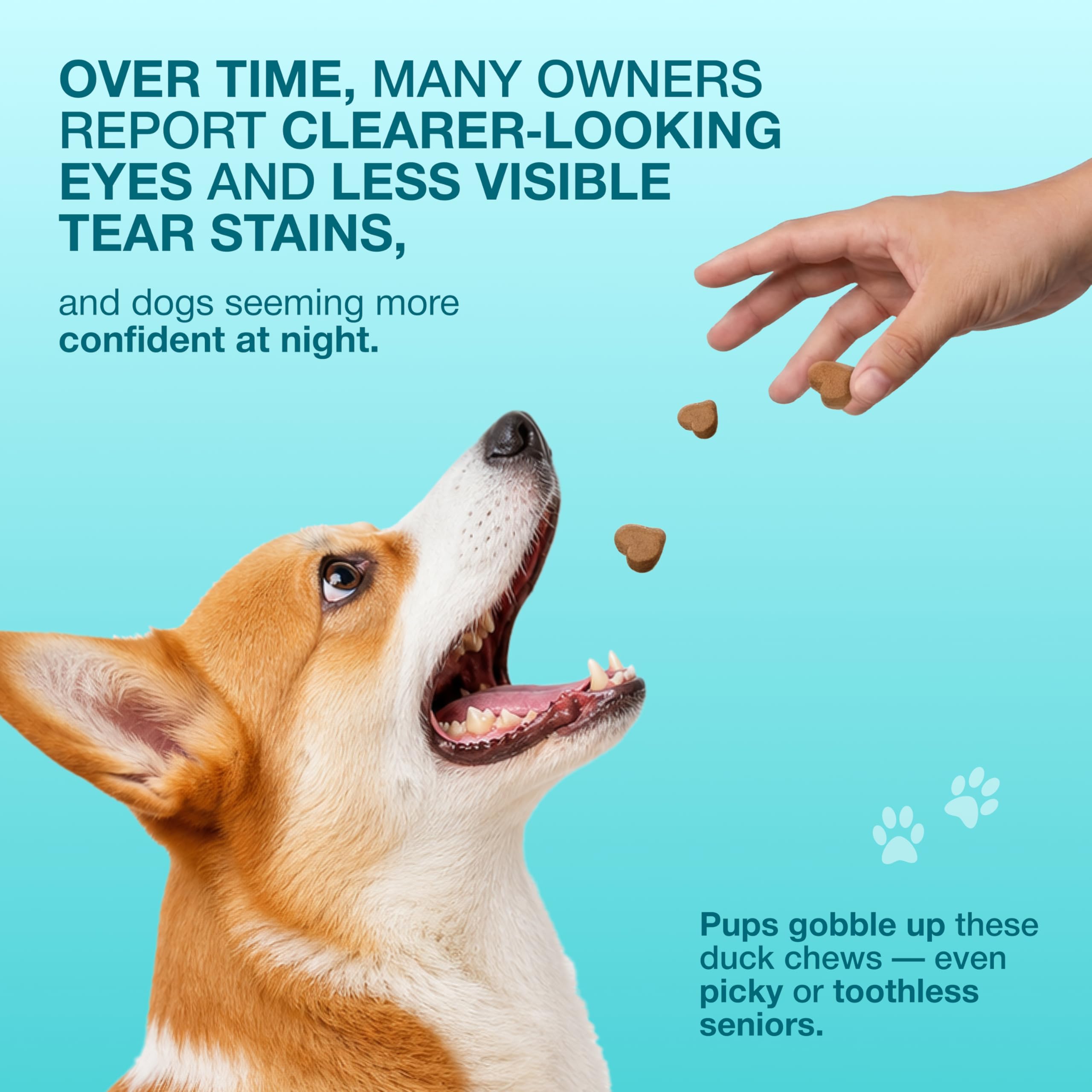 Eye Vitamins for Dogs - Vision Support, Tear Stains, Bright Eyes, 120 Chews — Amazon image 7