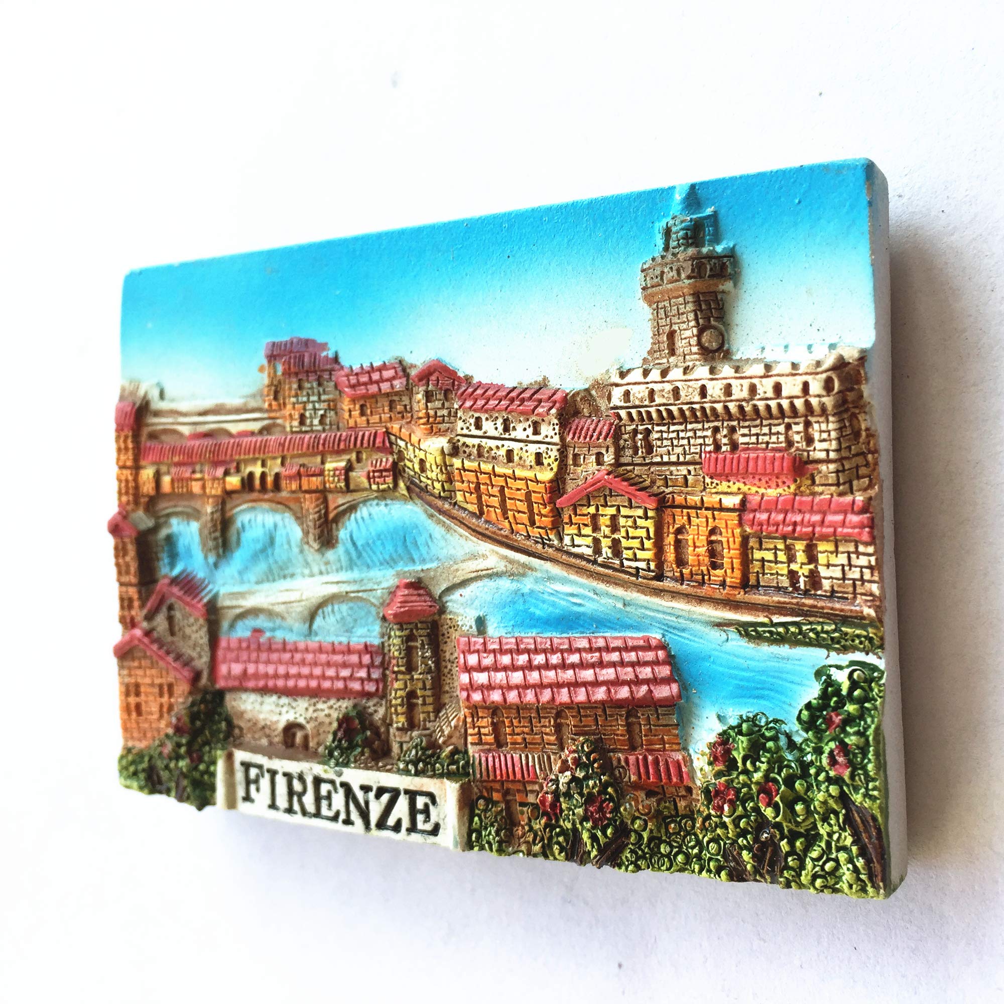 Imán Para Nevera Calabria Italia - Souvenir De Viaje, Tamaño 8x5.5 Cm | Revestimiento Epoxi De Alto Brillo, Imán Completo En La Parte Trasera