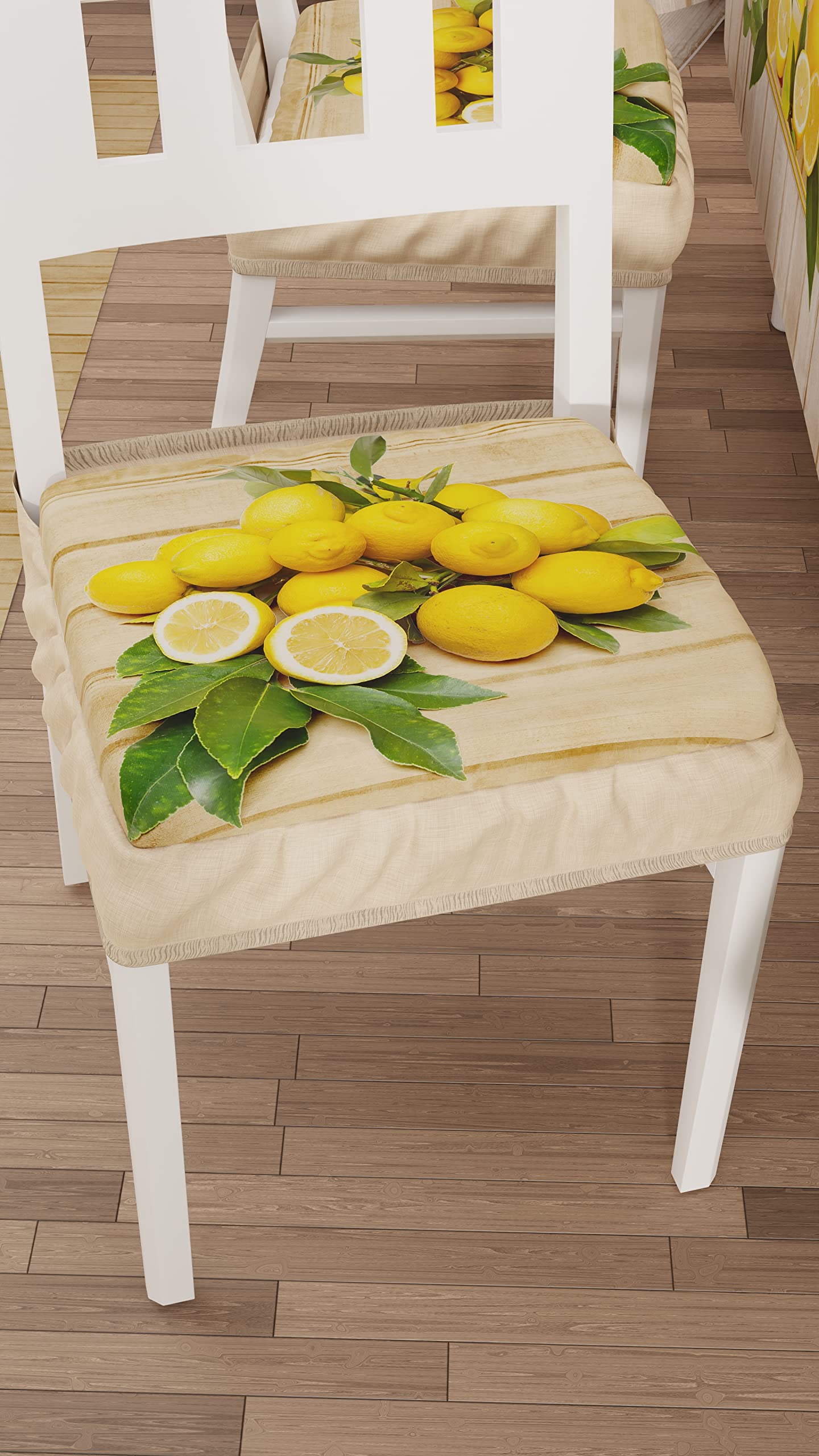 PETTI Kissen Für Küchenstühle – 40x40 Cm, Mit Gummizug, 2er-Set, Made In Italy