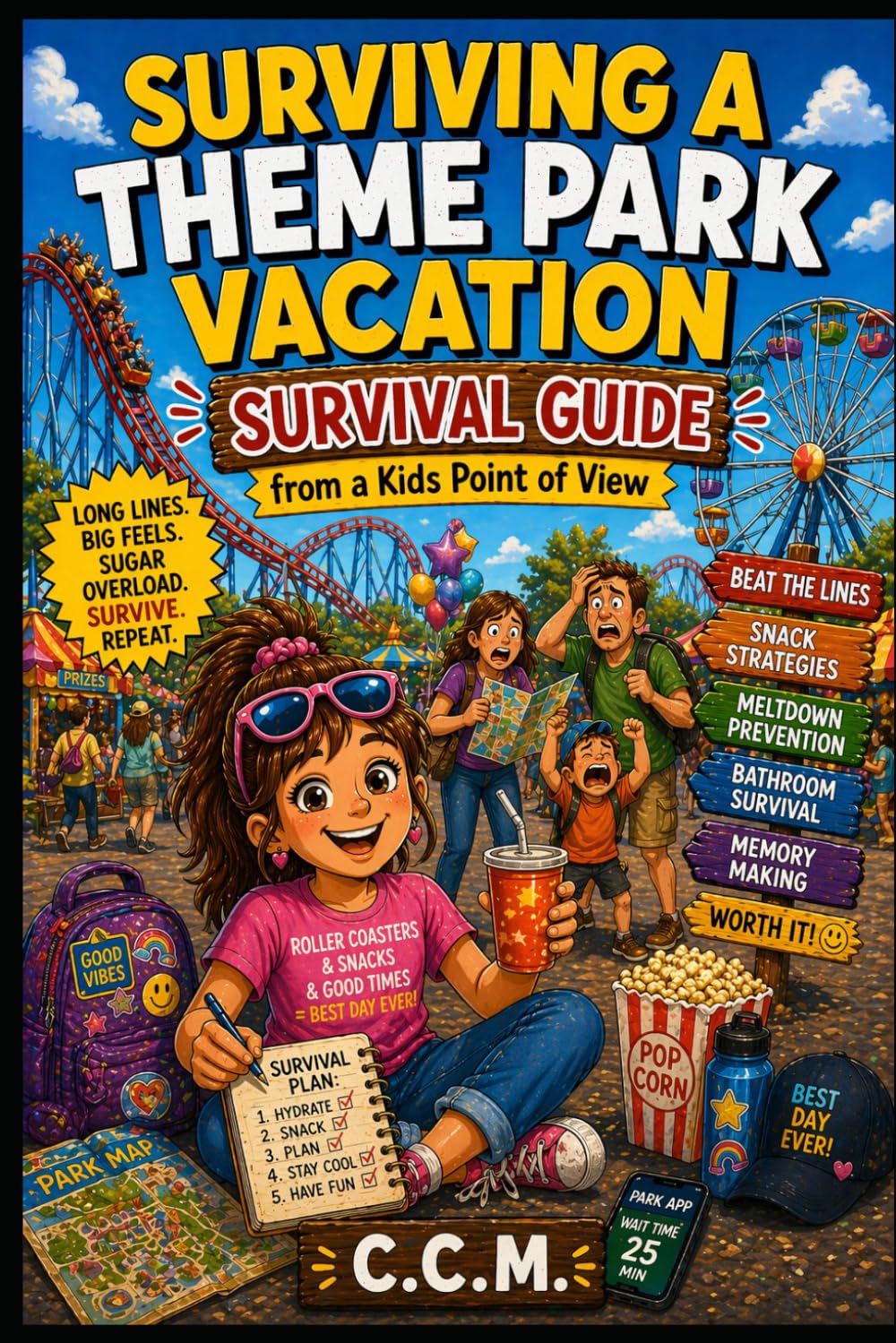 Surviving a Theme Park: From a Kid's Point of View: 4 (Kid's Survival Guides)