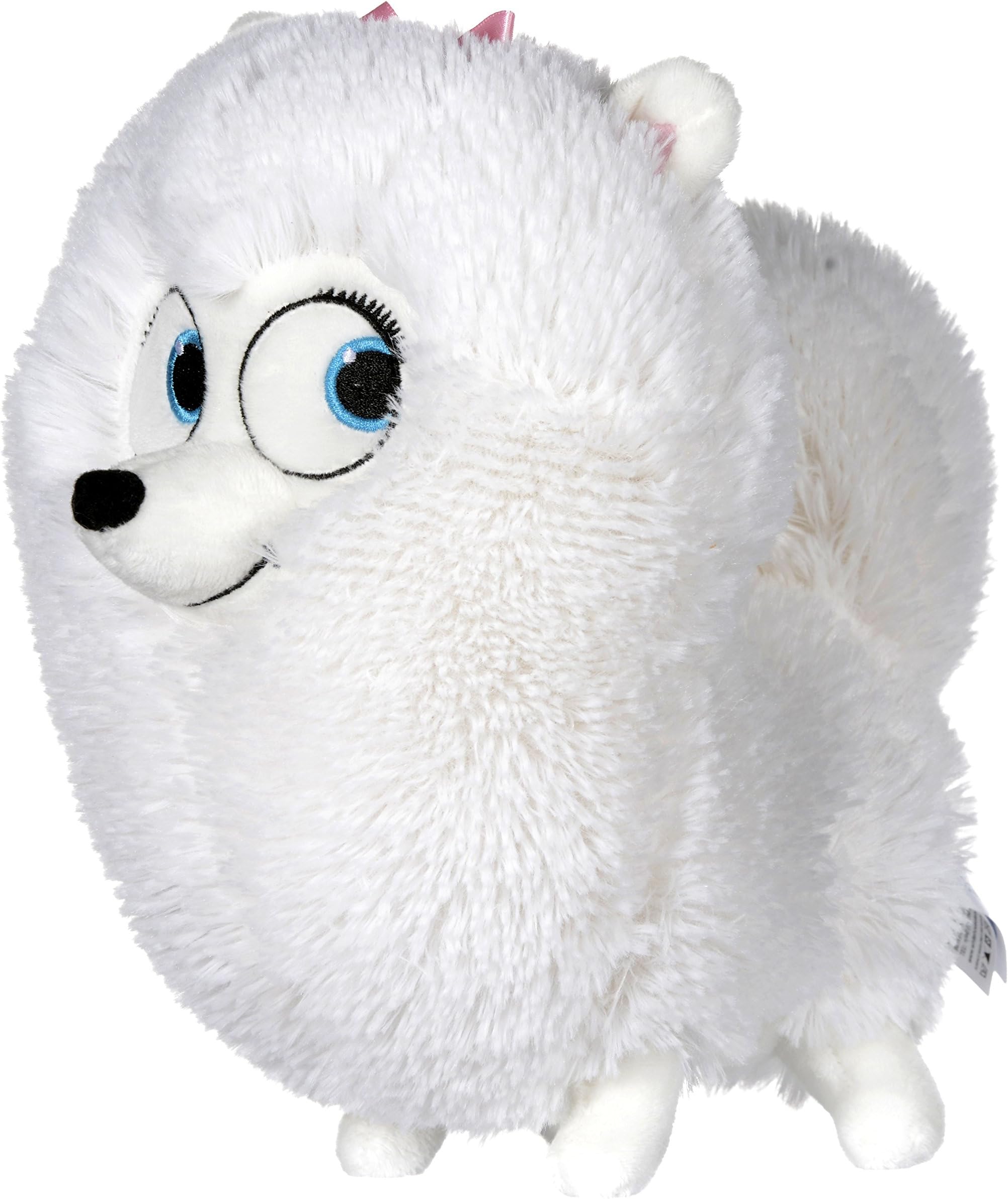 Secret Life of Pets The Gidget, white dog 6"/17cm - Quality Super soft