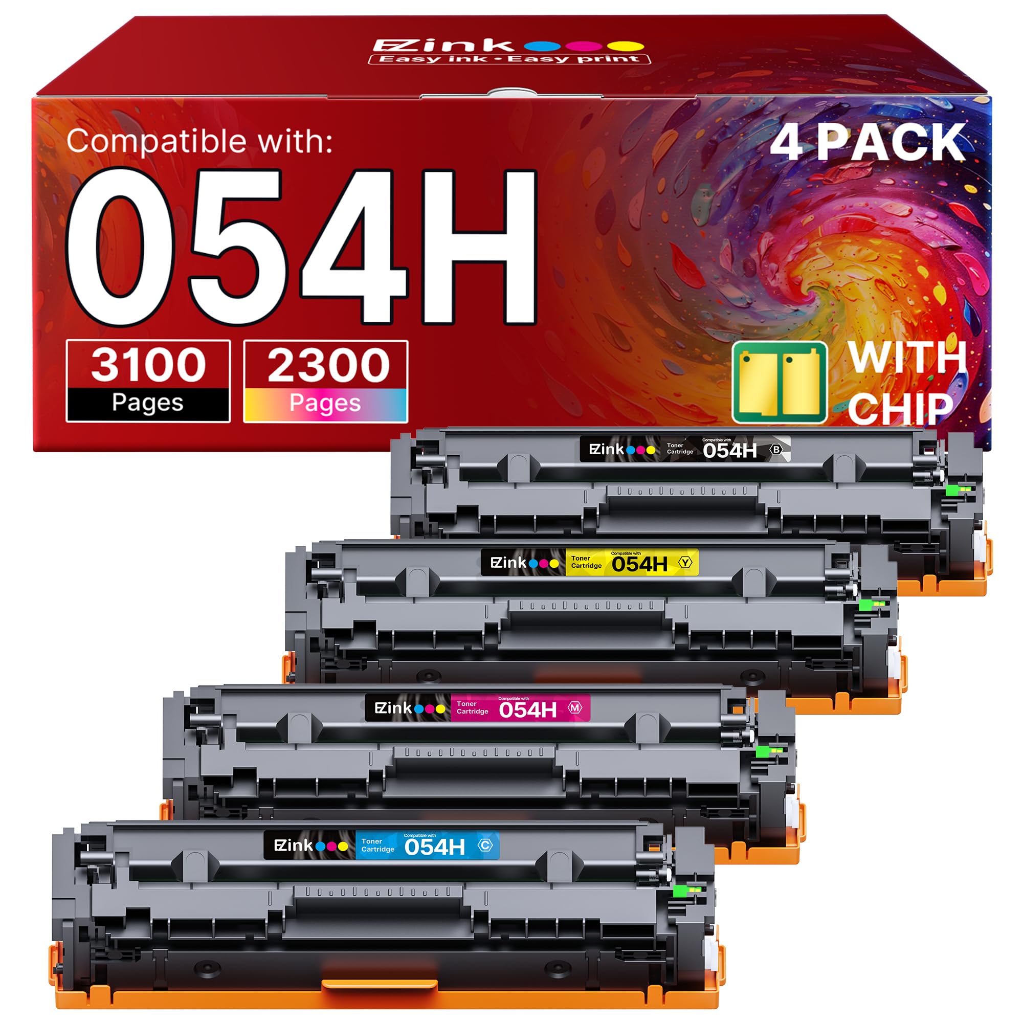Amazon.com: 054 MF642cdw Toner Cartridge Compatible for Canon 054