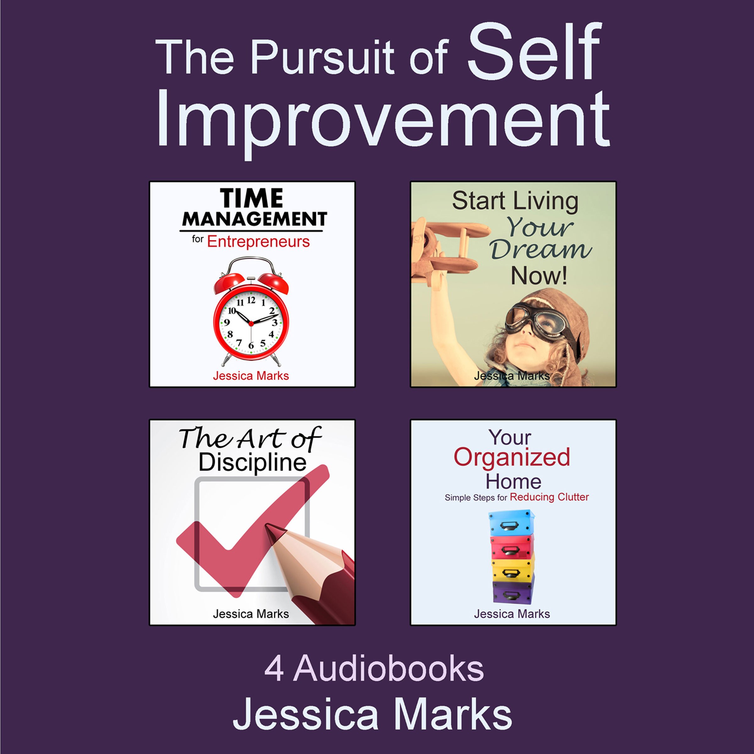 Cover art for The Pursuit of Self Improvement Bundle Set 1: Books 1-4
