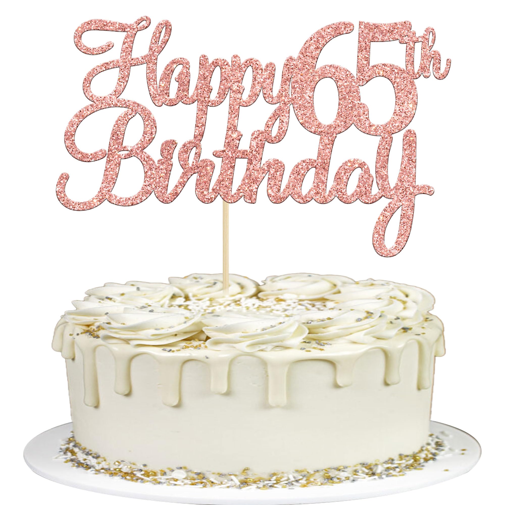 Celebrate a 65th birthday in months/weeks/days/hours/minutes & seconds