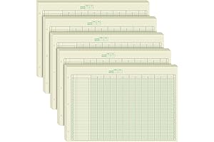 Fulmoon Ledger Paper Accounting Columnar Pads: Essential for Business Calculations