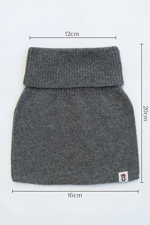 Sciarpa Tubolare Bambino In Lana Merino - Super Morbida, Calda Per Autunno/Inverno - Foto 5