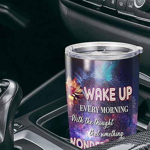 Miniatura 4 de Vaso de café personalizado de Buda, con cita inspiradora, con tapa, taza de viaje con nombre personalizado, mandala, flor, yoga, meditación, regalos