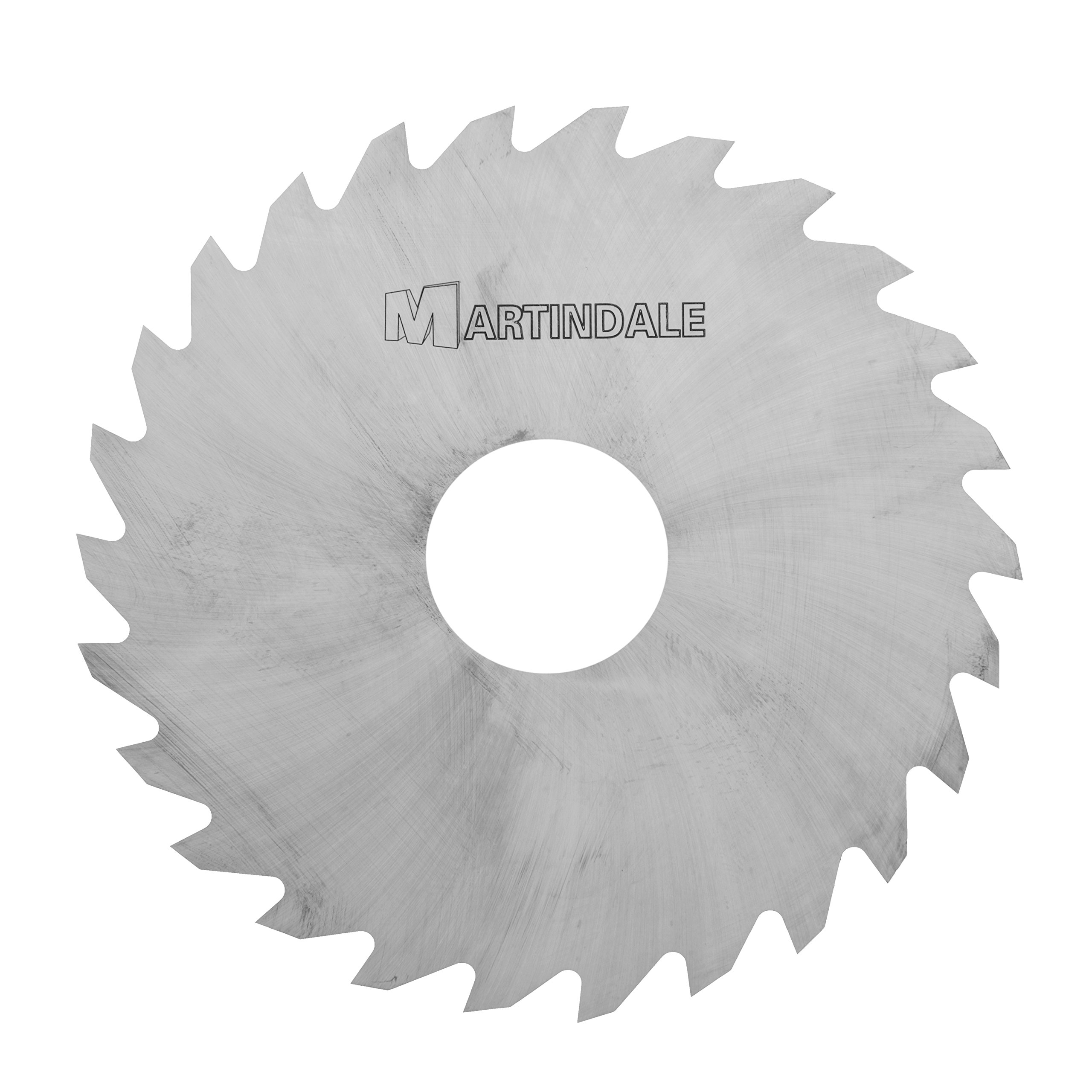 Martindale XSMFE0937 C-2 Carbide Solid Carbide Copper Slitting/Riser Slotting Saws, 4" Outer Diameter, 1" Hole Diameter, 0.0937" Thick, 26 Teeth