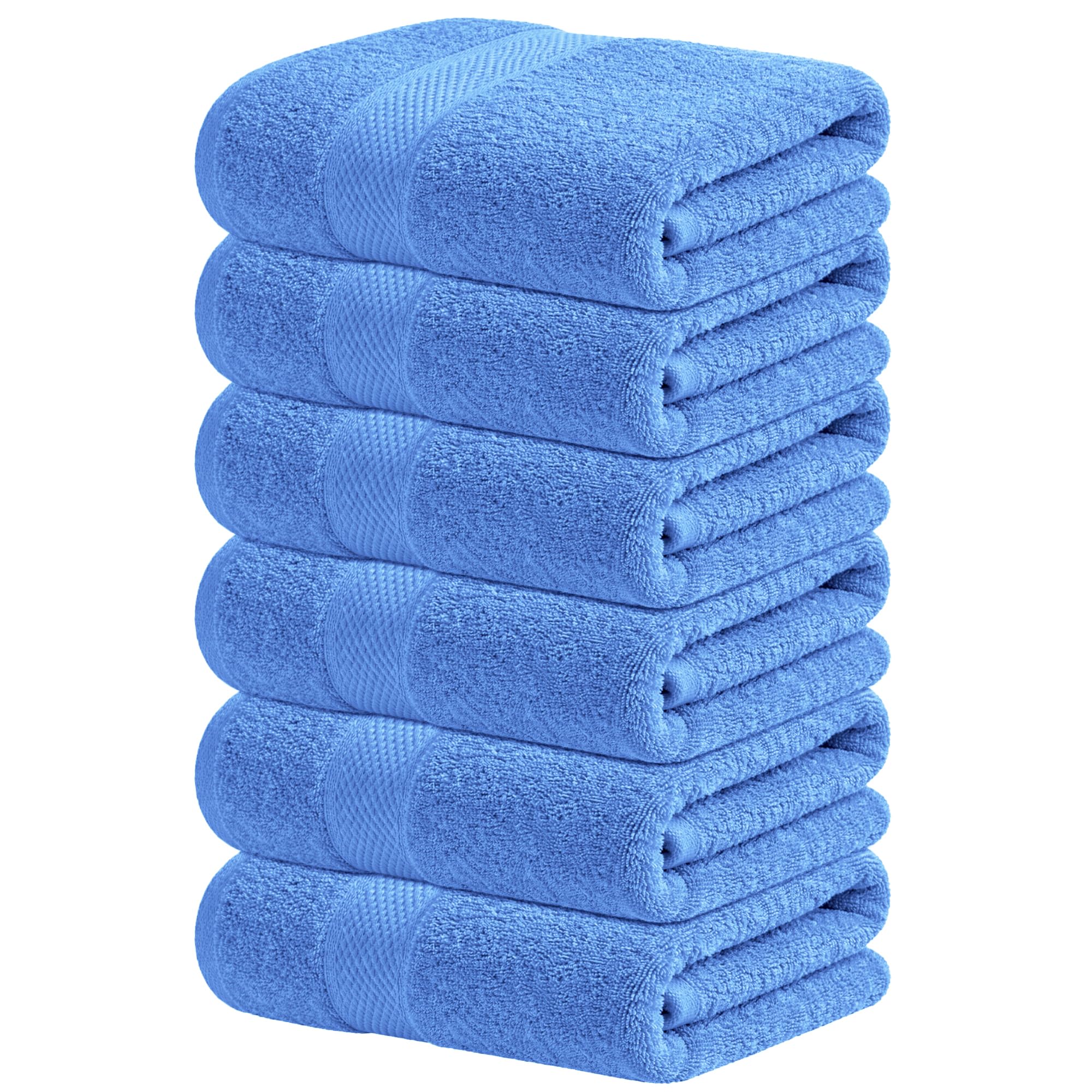 Infinitee Xclusives - 12 Pack 100% Cotton Face Cloths Wash Cloths |30x30 cm| - Ultra Soft & Highly Absorbent Fingertip Towels for Spa, Gym, Hotel & Bathroom |Brilliant White| — view 38