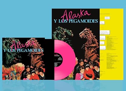 ALASKA & LOS PEGAMOIDES (PINK VINYL) por Alaska y los Pegamoides, capa do álbum