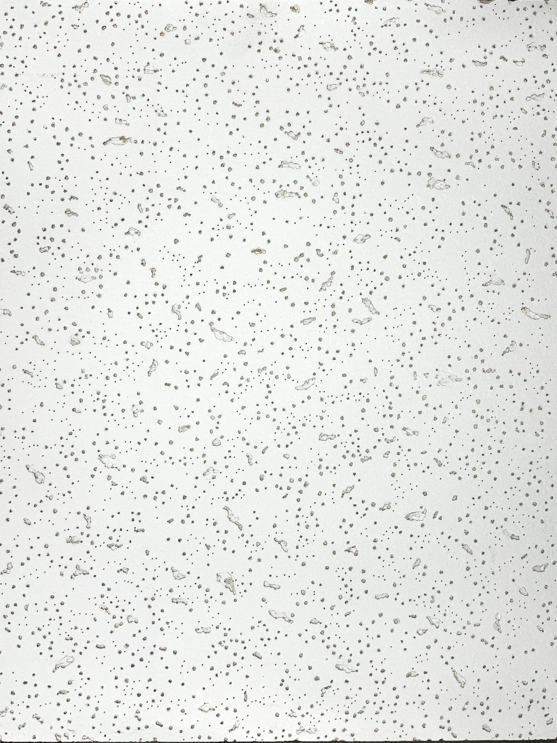 10 Suspended Ceiling Tiles -ND fine Fissured Panel 595mm x 595mm for 600mm x 600mm Grid System