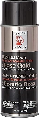 Pintura metálica en spray de diseño Master Premium, 11 onzas, dorado rosa